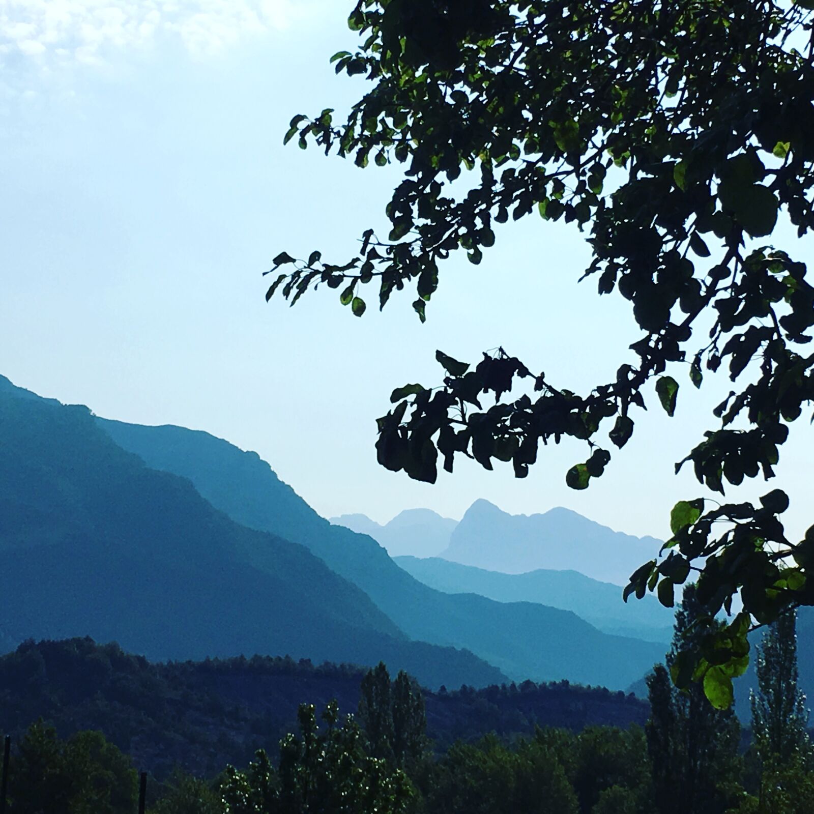 Apple iPhone 6s Plus sample photo. Aragonese pyrenees, mountains, tree photography