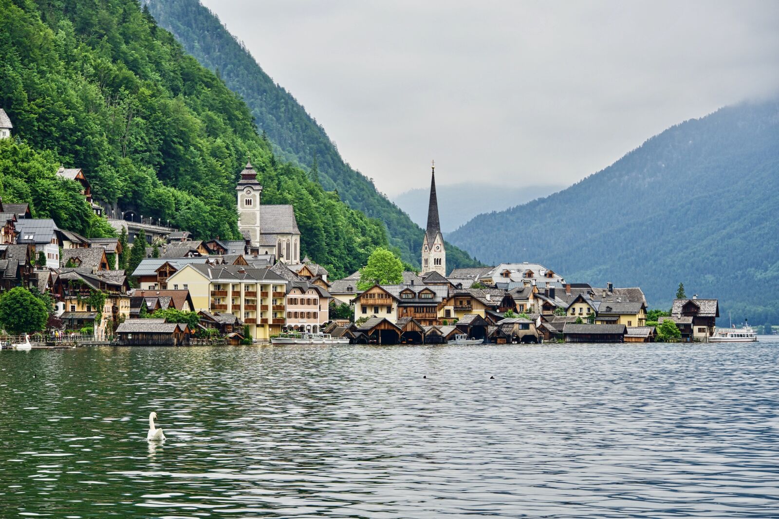 Sony a6500 sample photo. Village, hallstatt, austria photography