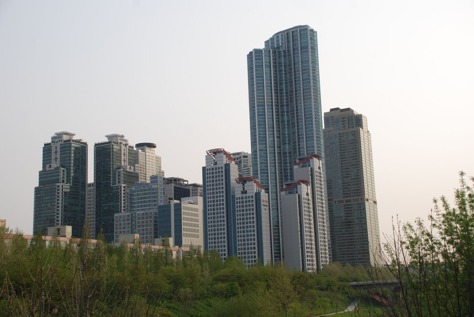 Nikon D80 sample photo. Seoul, building, gangnam photography