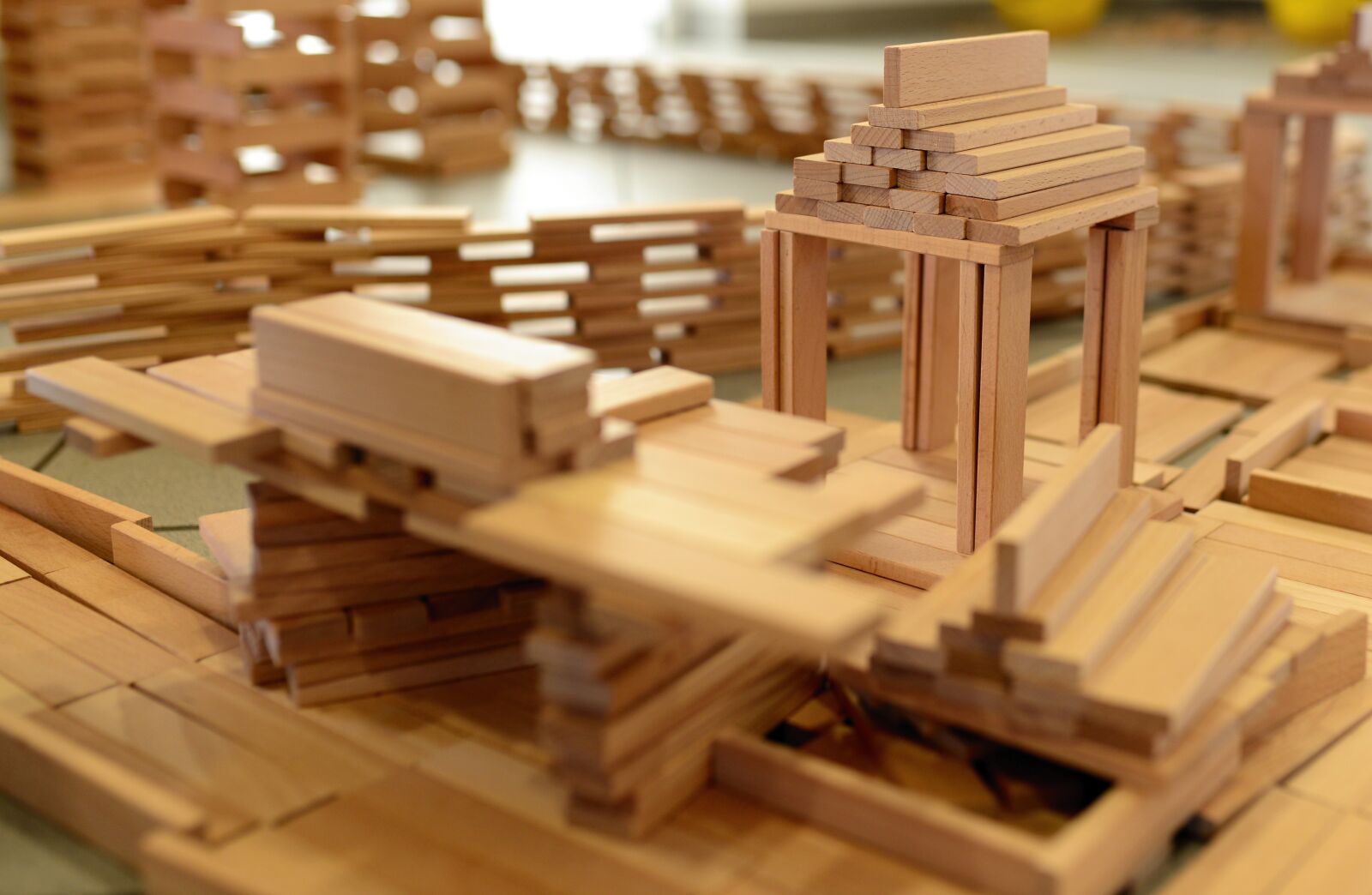 Nikon D610 sample photo. Building blocks, wooden blocks photography