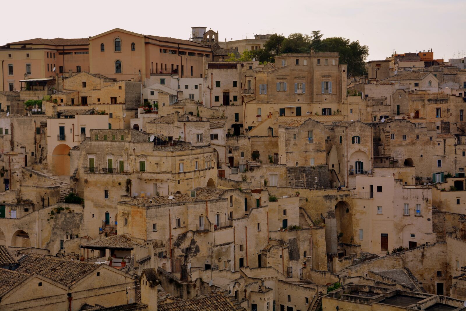 Nikon D7100 sample photo. Matera, houses, old photography