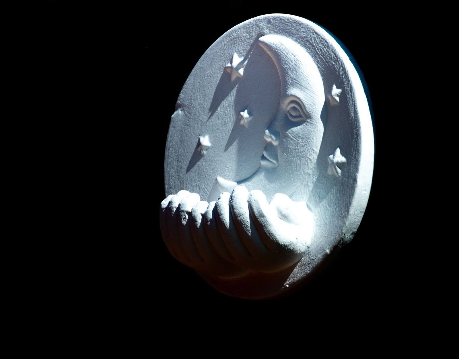 Nikon D5600 sample photo. Blue, moon, sky photography