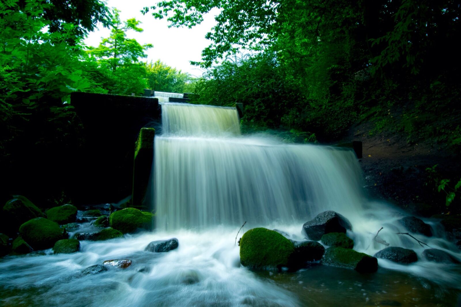 Nikon D3100 sample photo. Water, waterfall, hamburg photography
