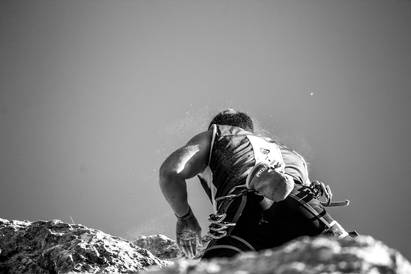 Canon EOS 1200D (EOS Rebel T5 / EOS Kiss X70 / EOS Hi) sample photo. Rock, climbing, climber photography