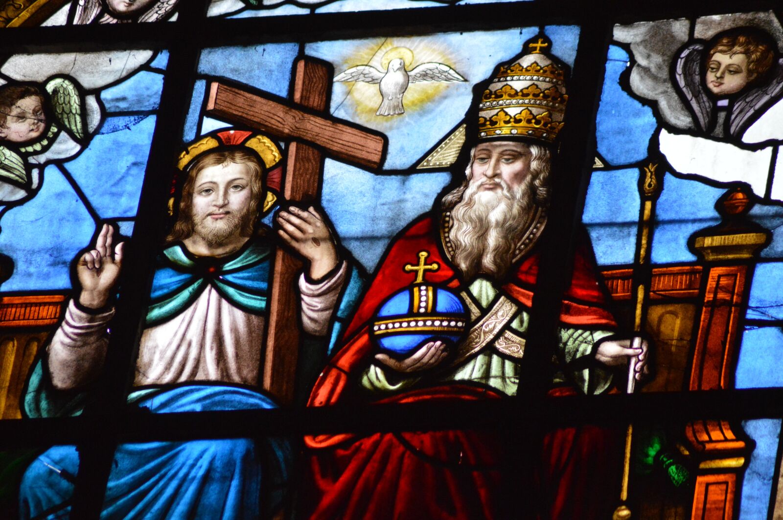 Nikon D3200 sample photo. Stained glass, window, church photography