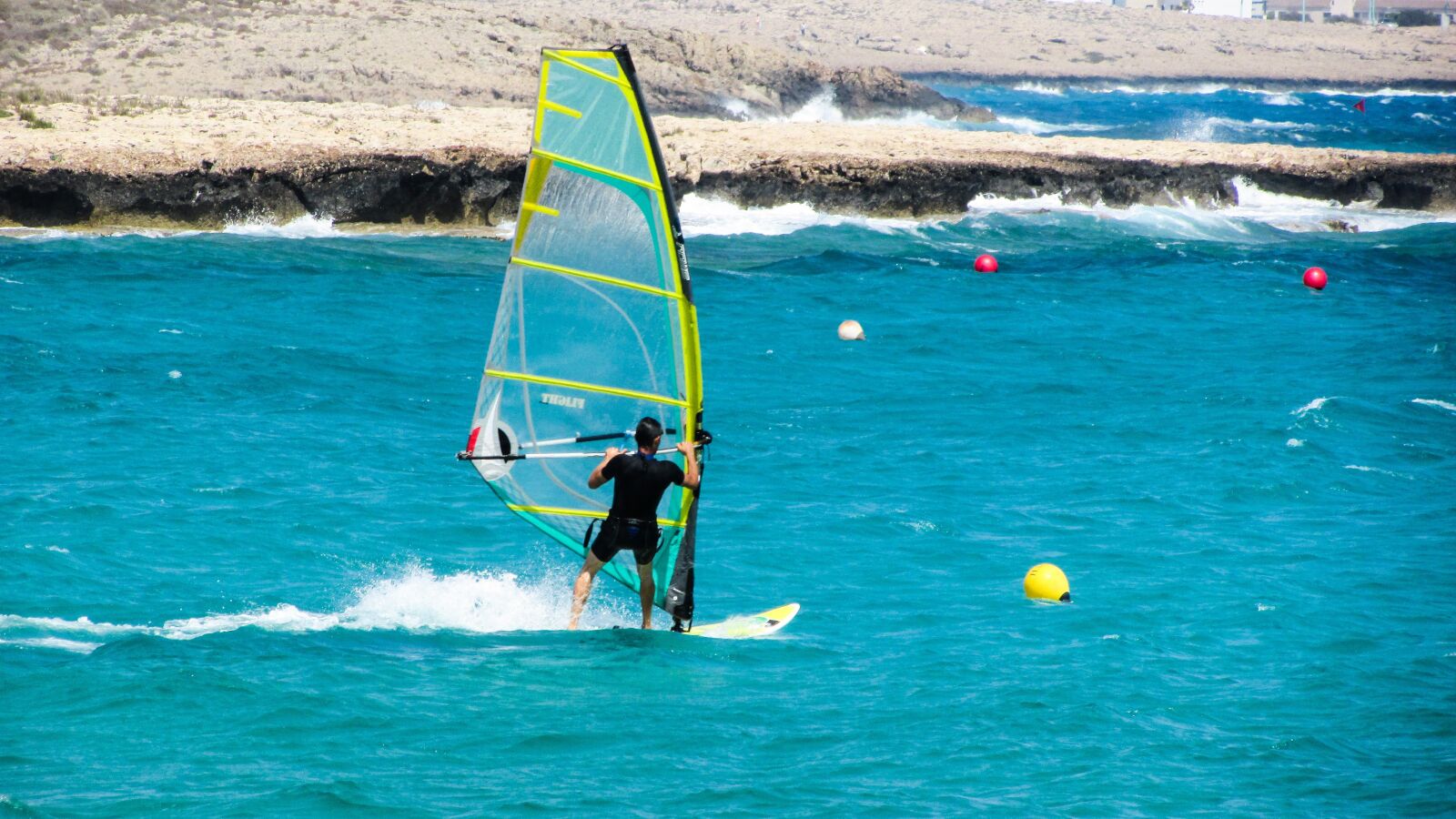 Canon PowerShot SX400 IS sample photo. Windsurfing, sport, sea photography