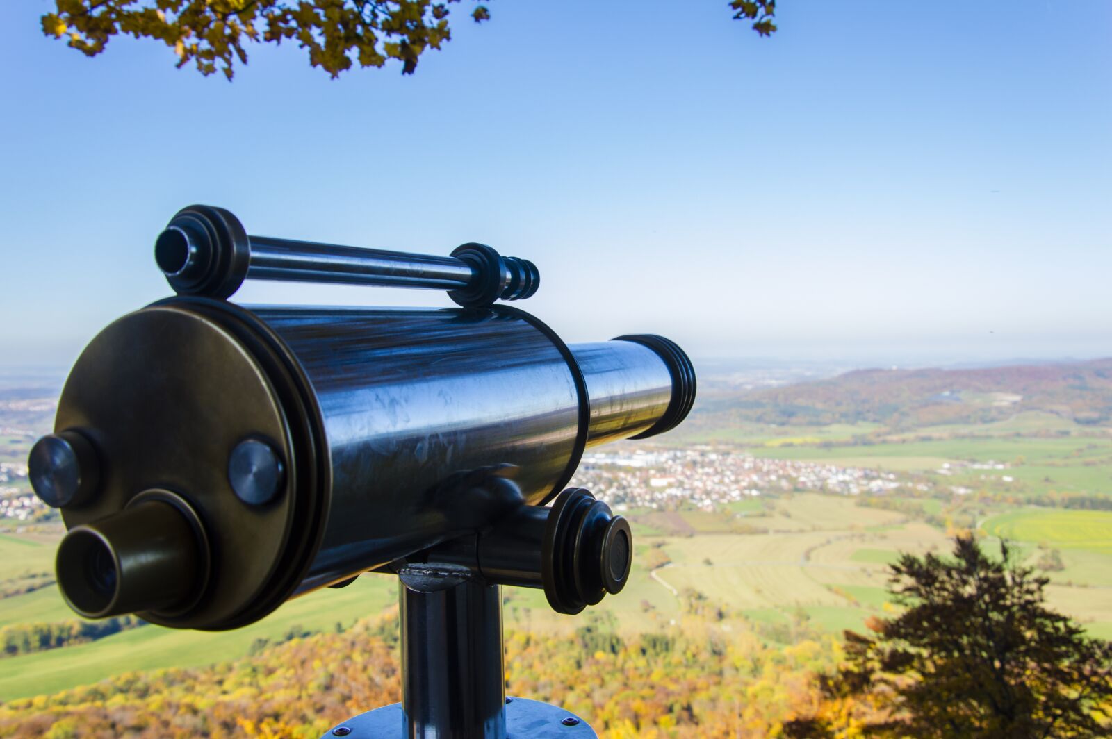 Nikon D3200 sample photo. Autumn, swabian alb, telescope photography