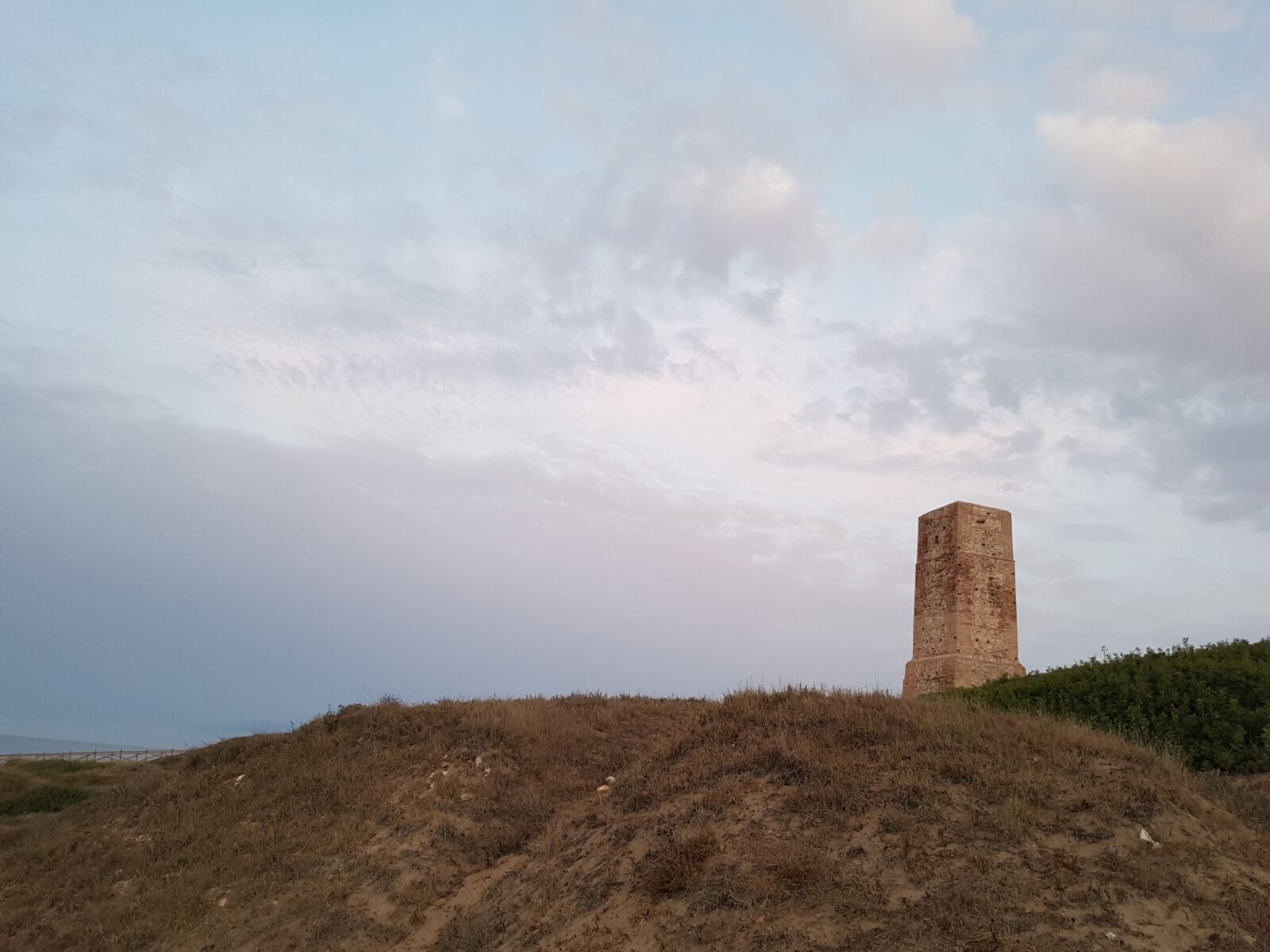 Samsung Galaxy S7 Edge sample photo. Tower, clouds, dawn photography