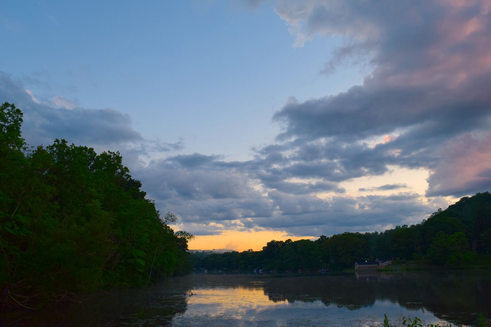Nikon D3300 sample photo. Clouds, sky, lake photography