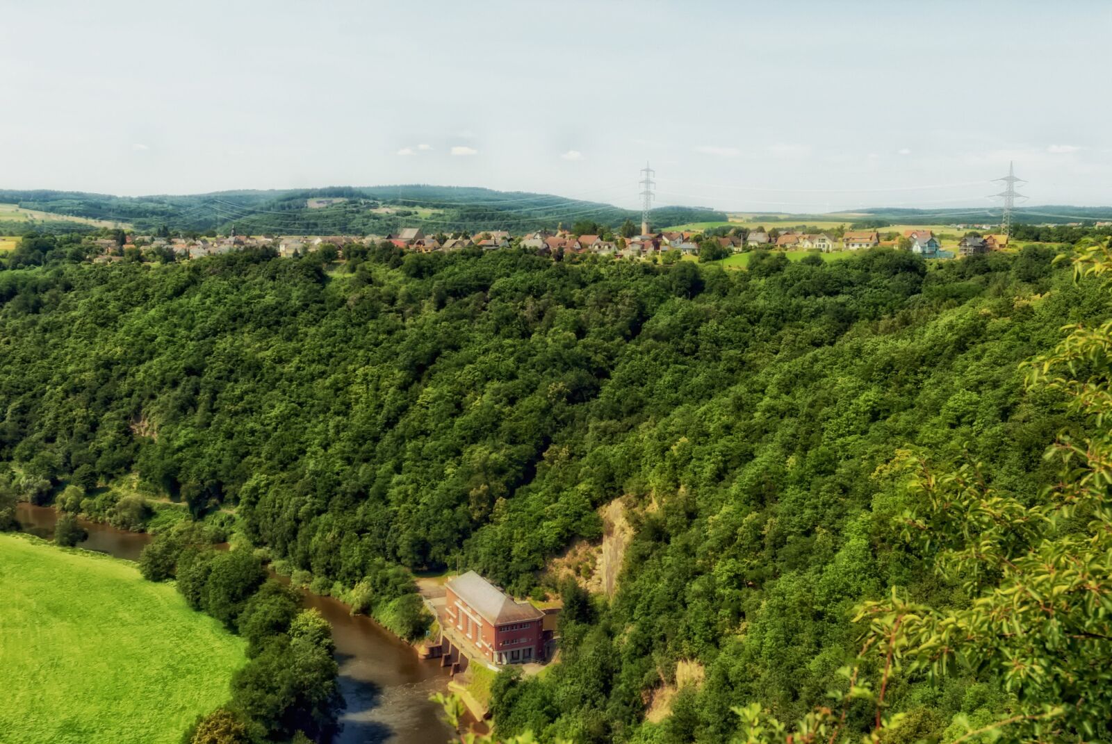 Nikon D200 sample photo. Germany, river, forest photography