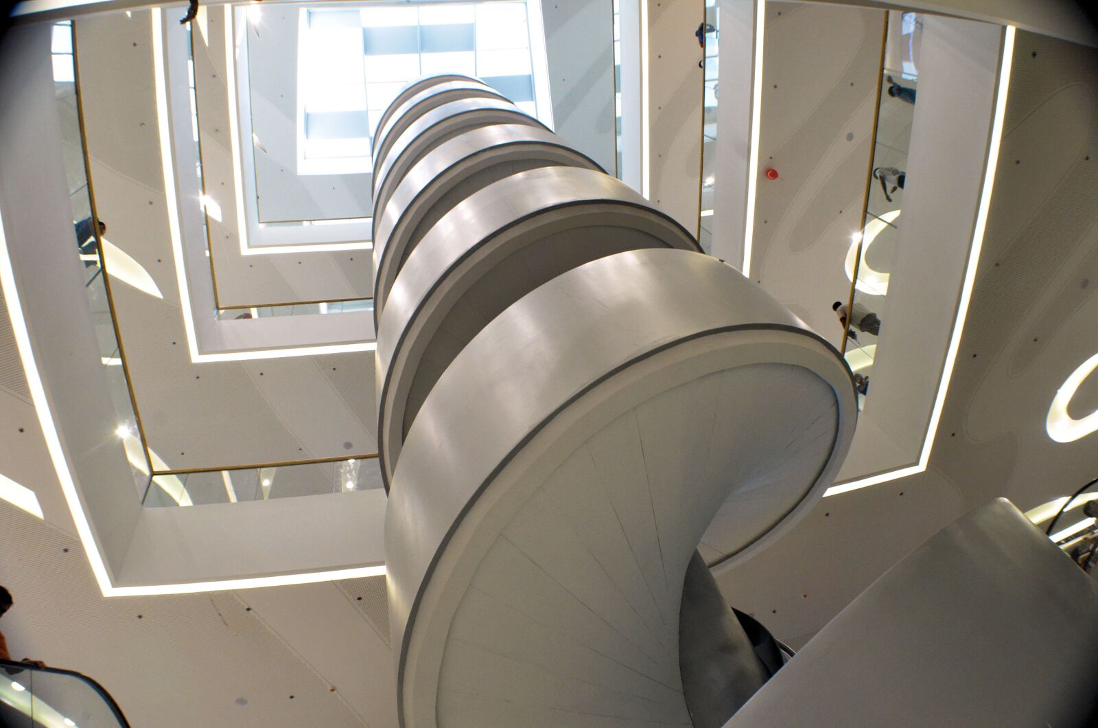 Nikon D5100 sample photo. Stairs, helix, spiral photography