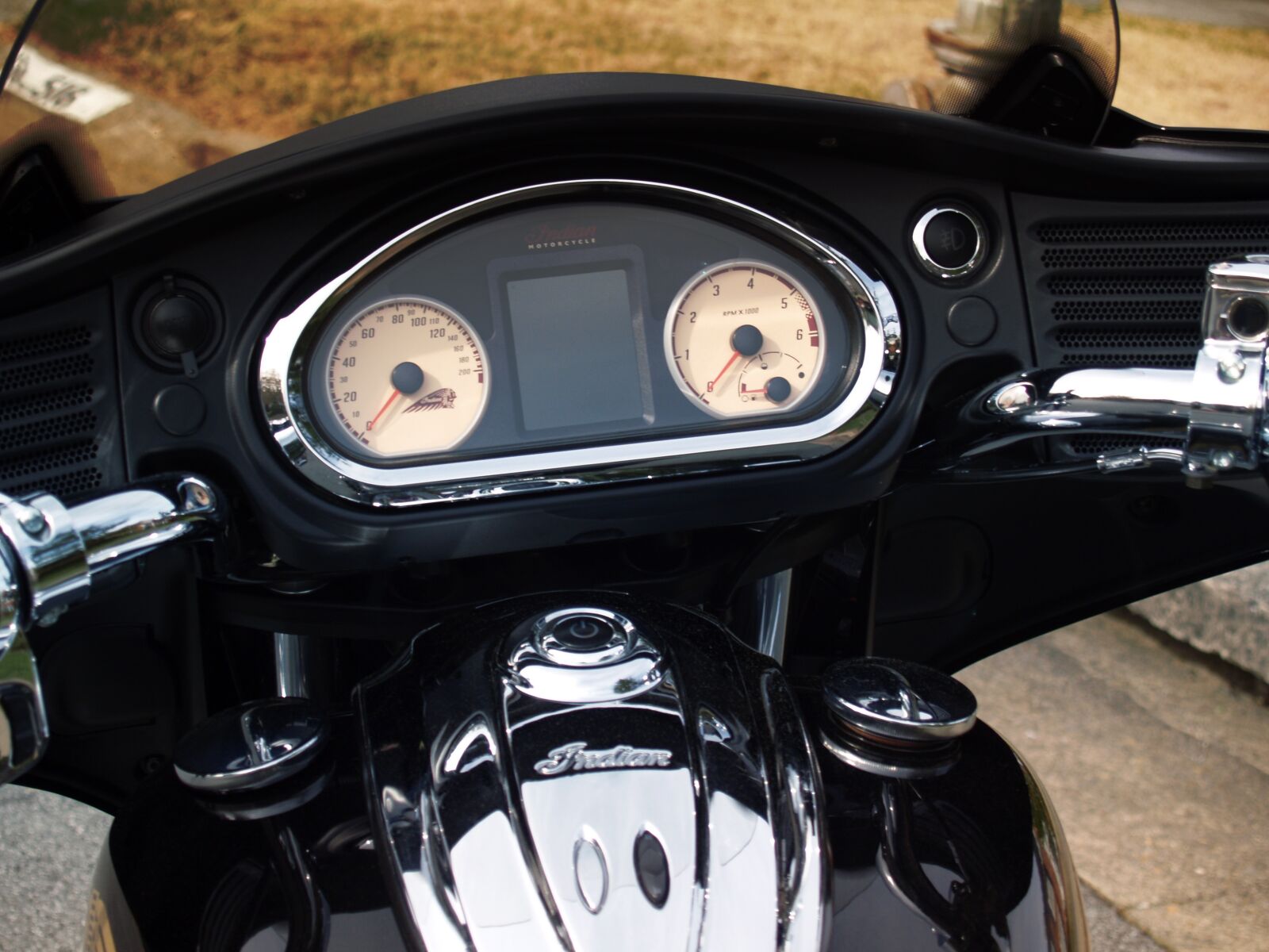 Olympus E-300 (EVOLT E-300) sample photo. Motorcycle, bike, handle photography