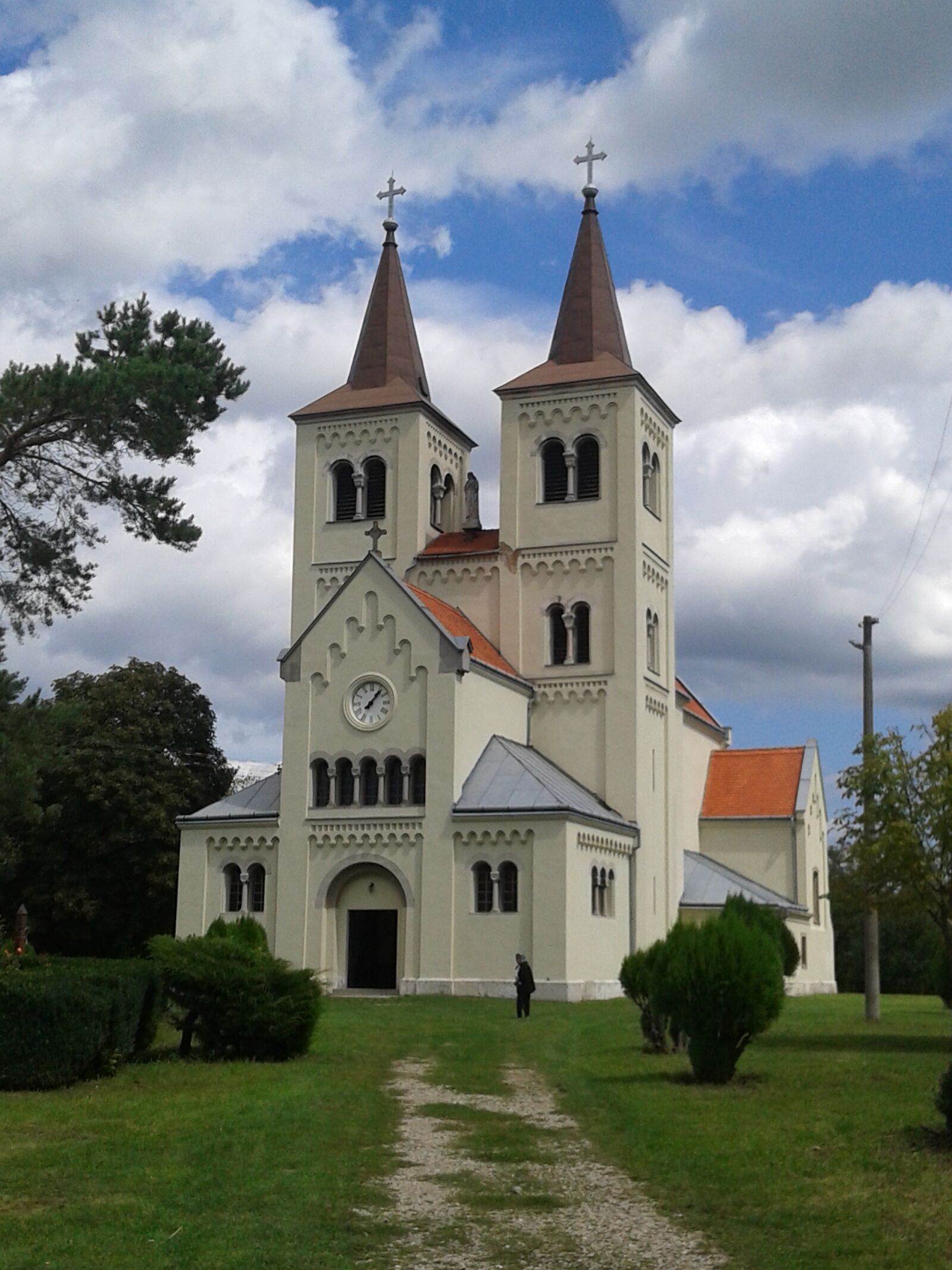 Samsung Galaxy Core LTE sample photo. Beny, church, slovakia photography