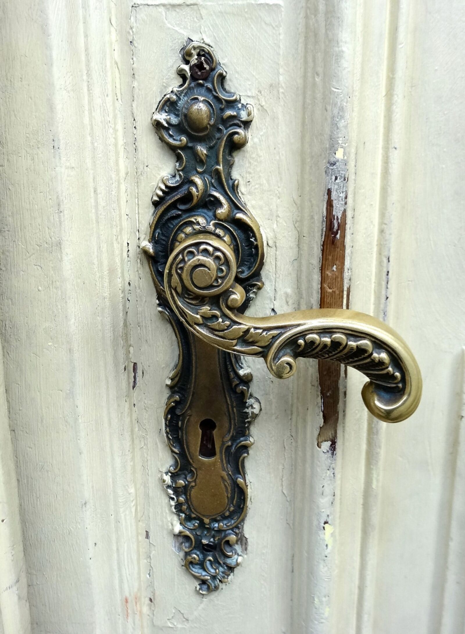 Sony Cyber-shot DSC-HX20V sample photo. Door handle, door, macro photography