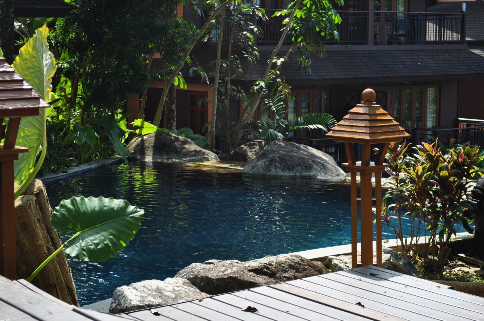Nikon D5000 sample photo. Thailand, pool, asia photography