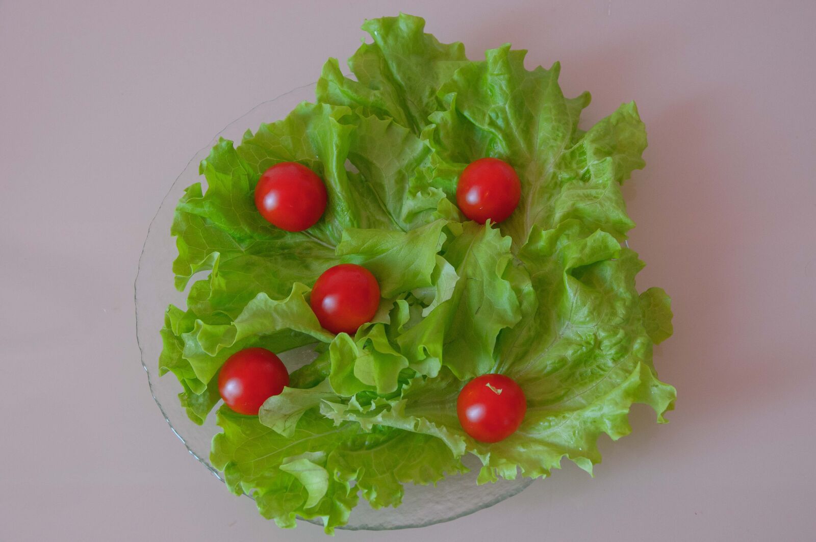 Sony SLT-A57 sample photo. Salad, leaves, tomatoes photography