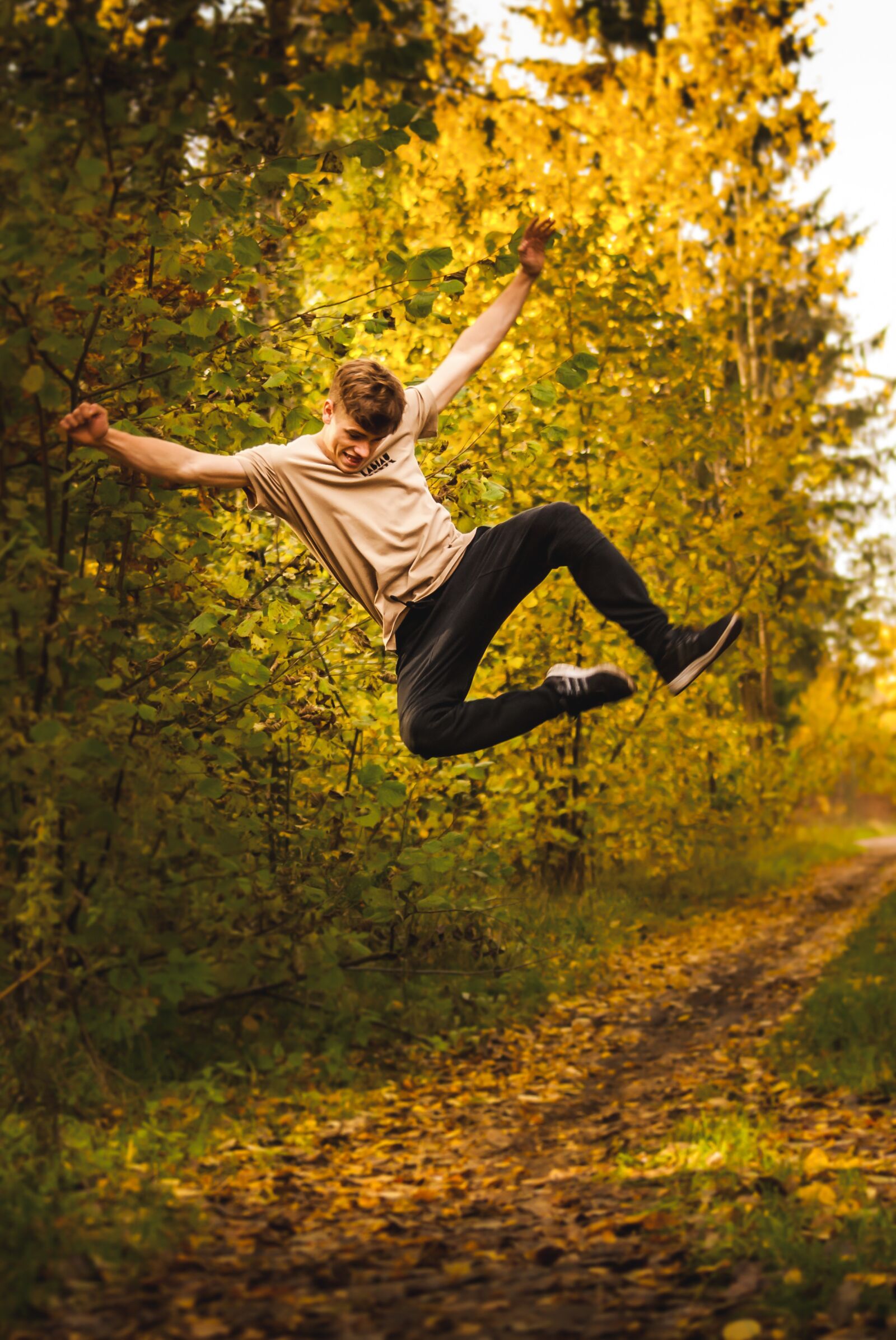 Nikon D60 sample photo. Joy, success, freedom photography