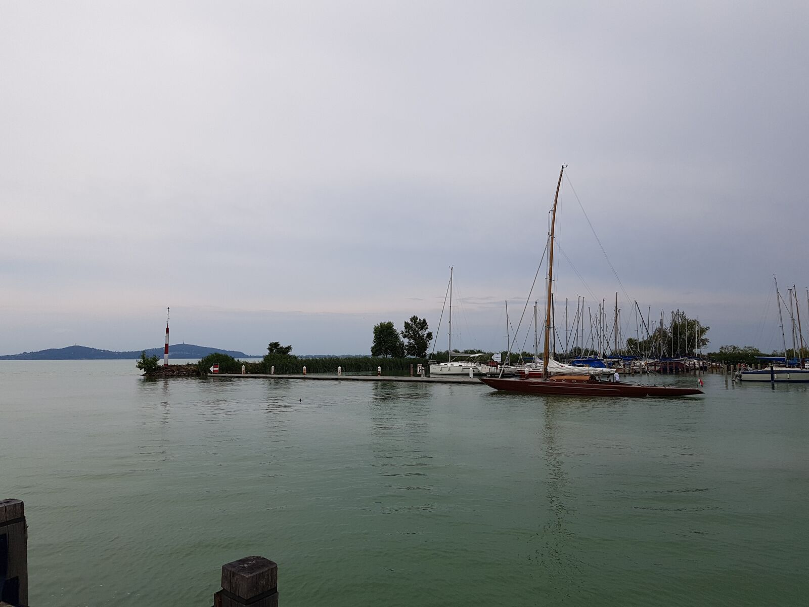 Samsung Galaxy S7 sample photo. Balaton, lake, ship photography