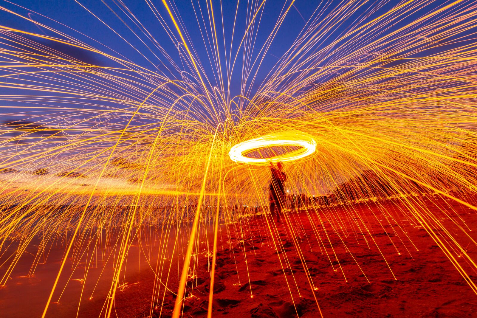 Canon EOS 7D + Canon EF-S 10-22mm F3.5-4.5 USM sample photo. Steel wool on the photography