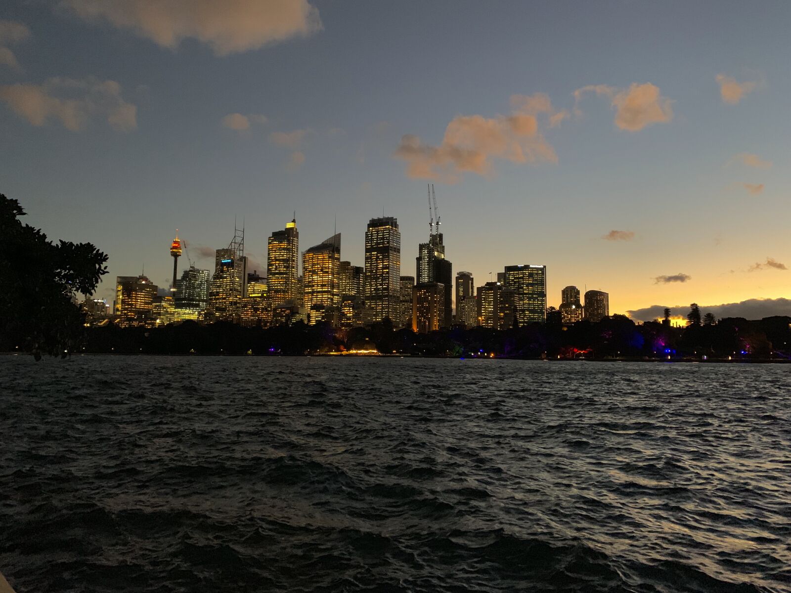 Apple iPhone XR sample photo. Sydney, night, building photography