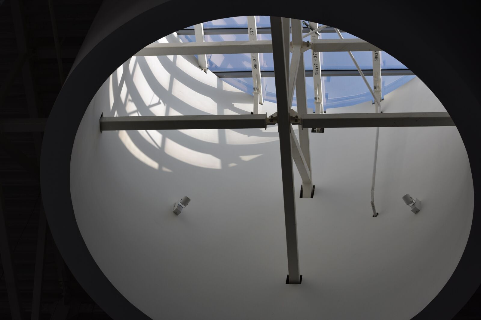 Nikon D3400 sample photo. Structure, top, building photography