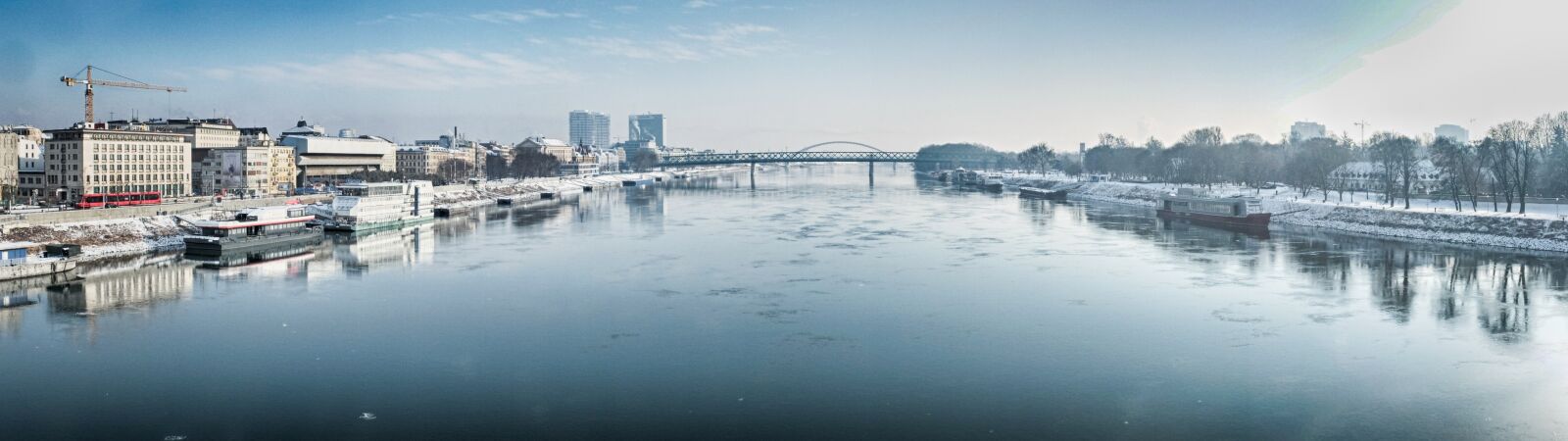 Fujifilm X20 sample photo. Bratislava, panorama, winter photography