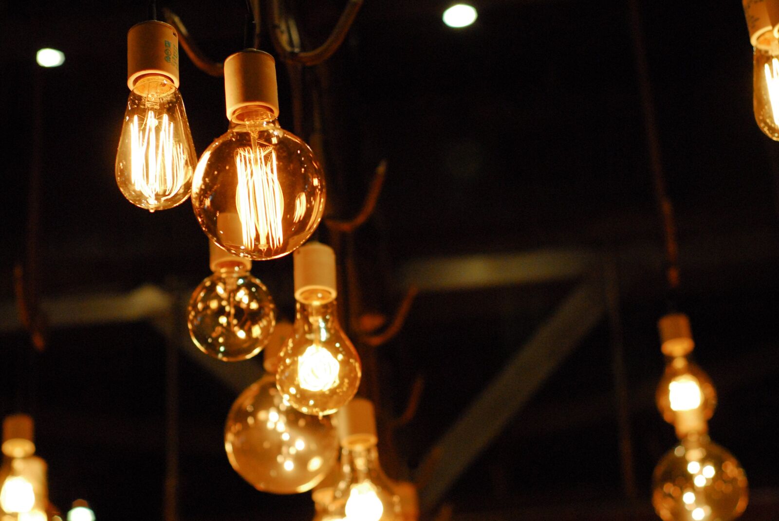 Nikon D200 sample photo. Lights, electrical, technology photography