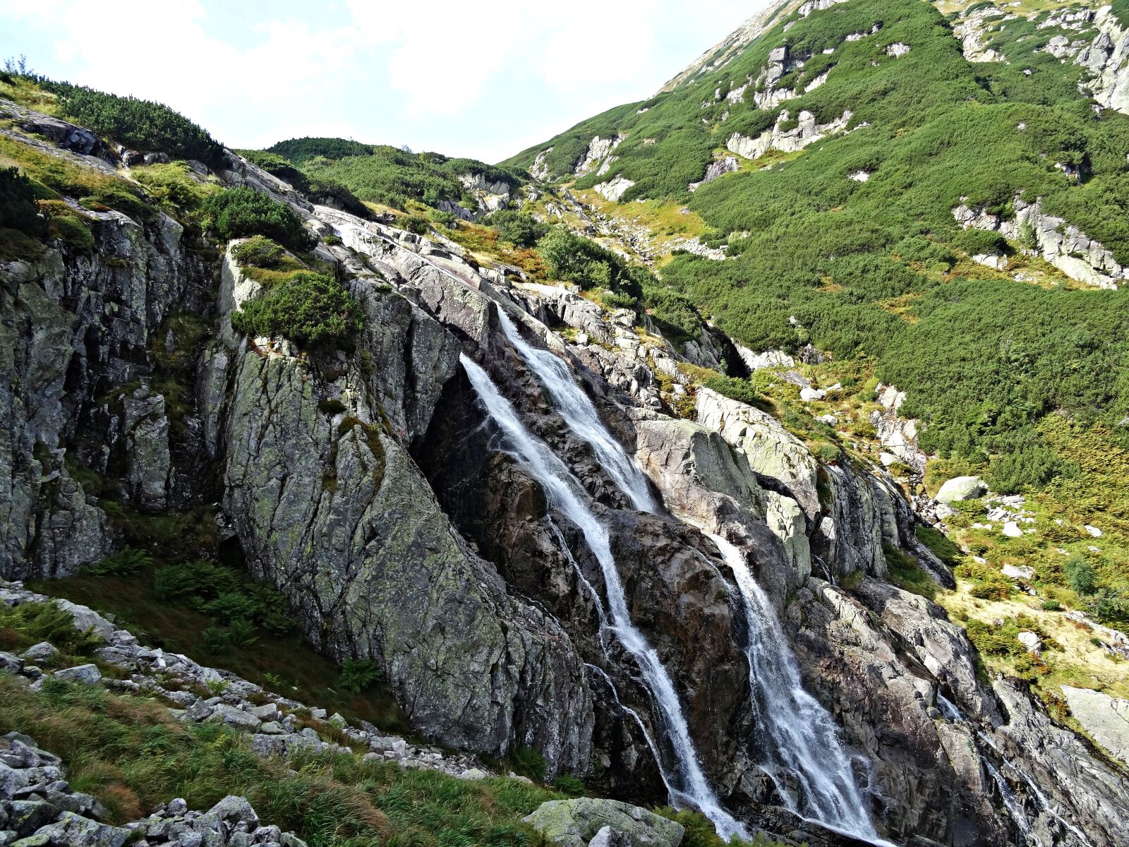 Sony DSC-HX50 sample photo. Landscape, waterfall, brook photography