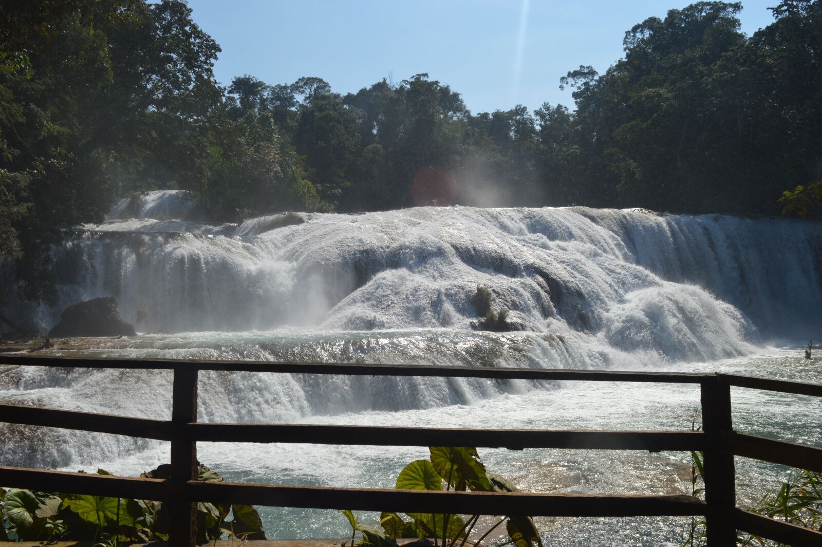 Nikon D3200 sample photo. Aqua azul, mexico, waterfall photography