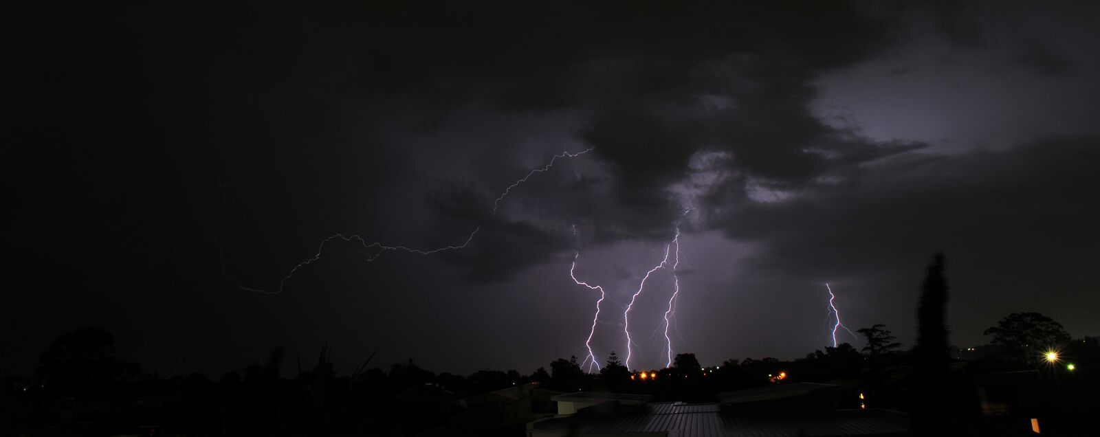 Nikon D700 sample photo. Weather, lightning, rain photography
