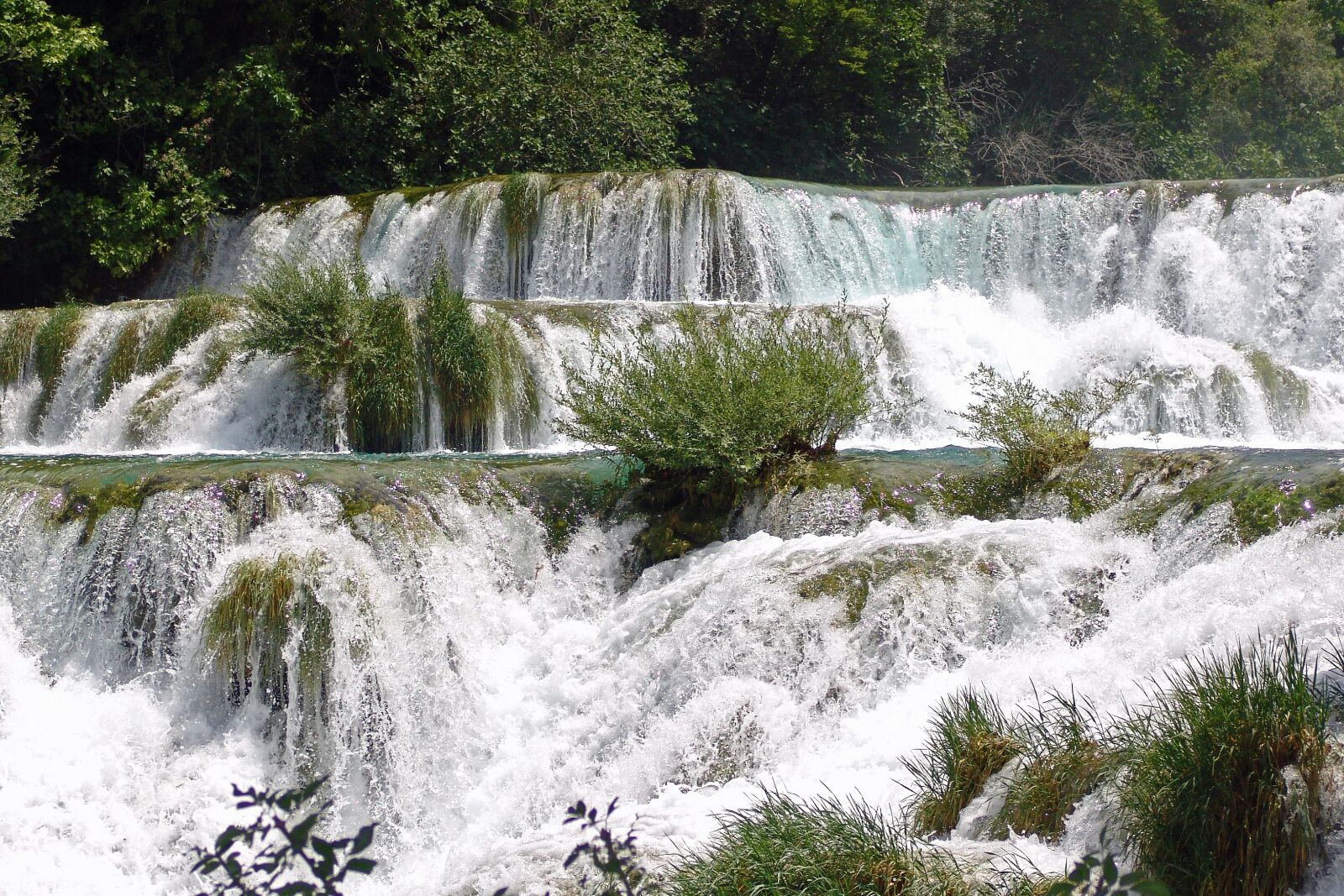 Sony DSC-F828 sample photo. Croatia, dalmatia waterfalls, skradin photography