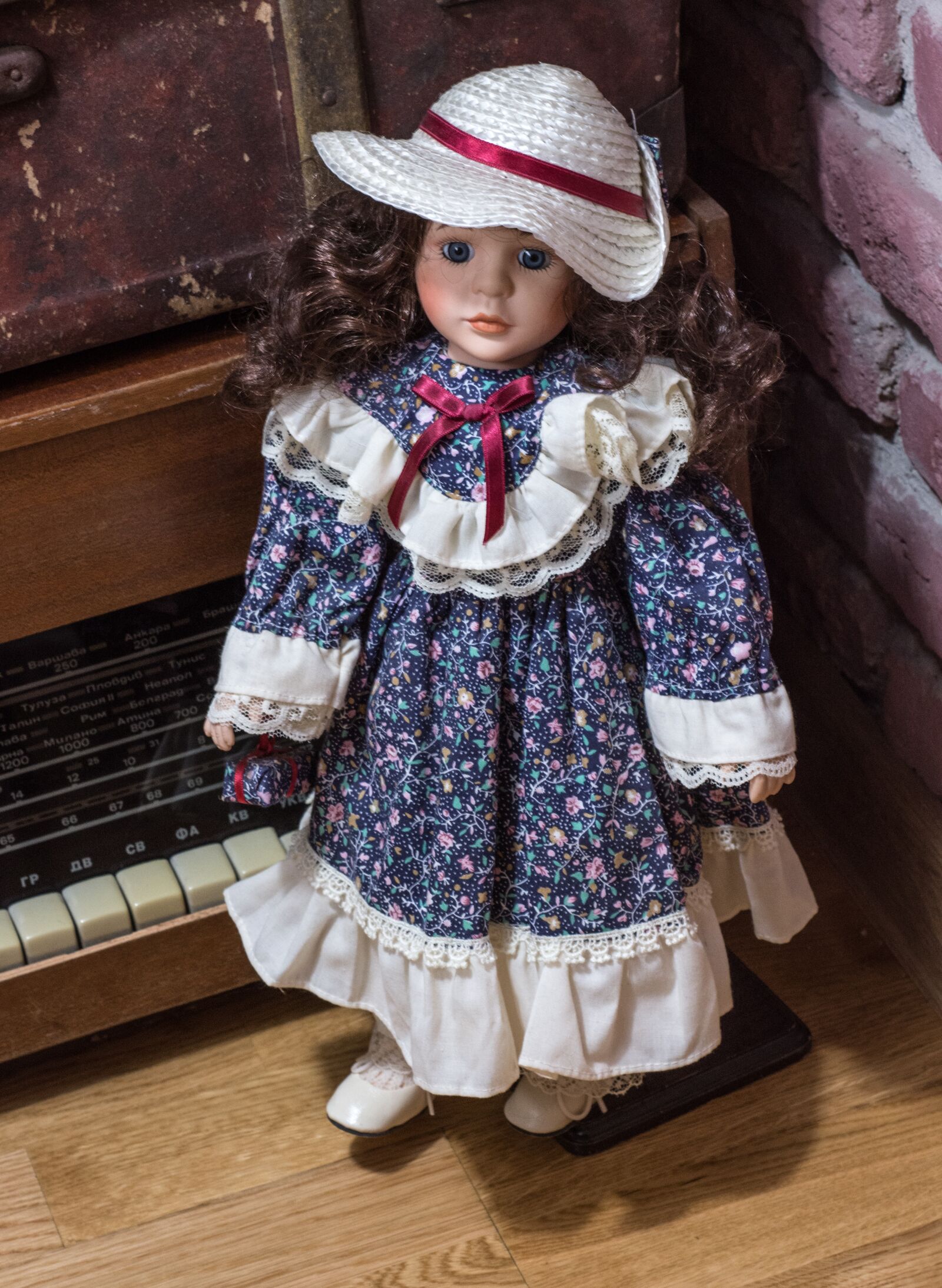 Nikon D7200 sample photo. Doll, kid, colorful photography