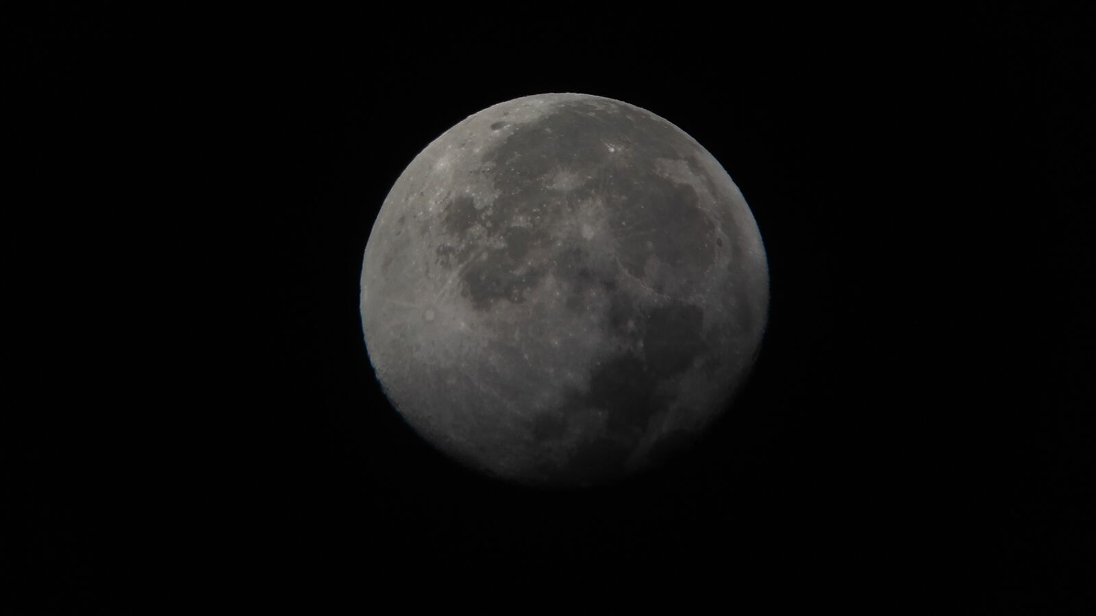 Samsung Galaxy Grand Prime sample photo. Moon, night, space photography
