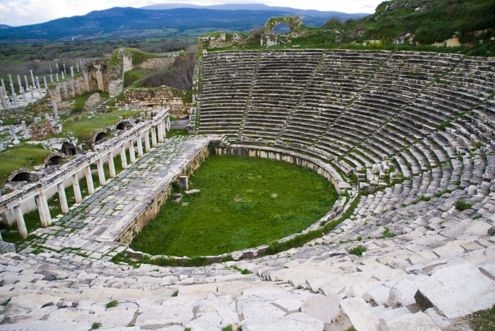 Nikon D60 sample photo. Amphitheater, history, architecture photography