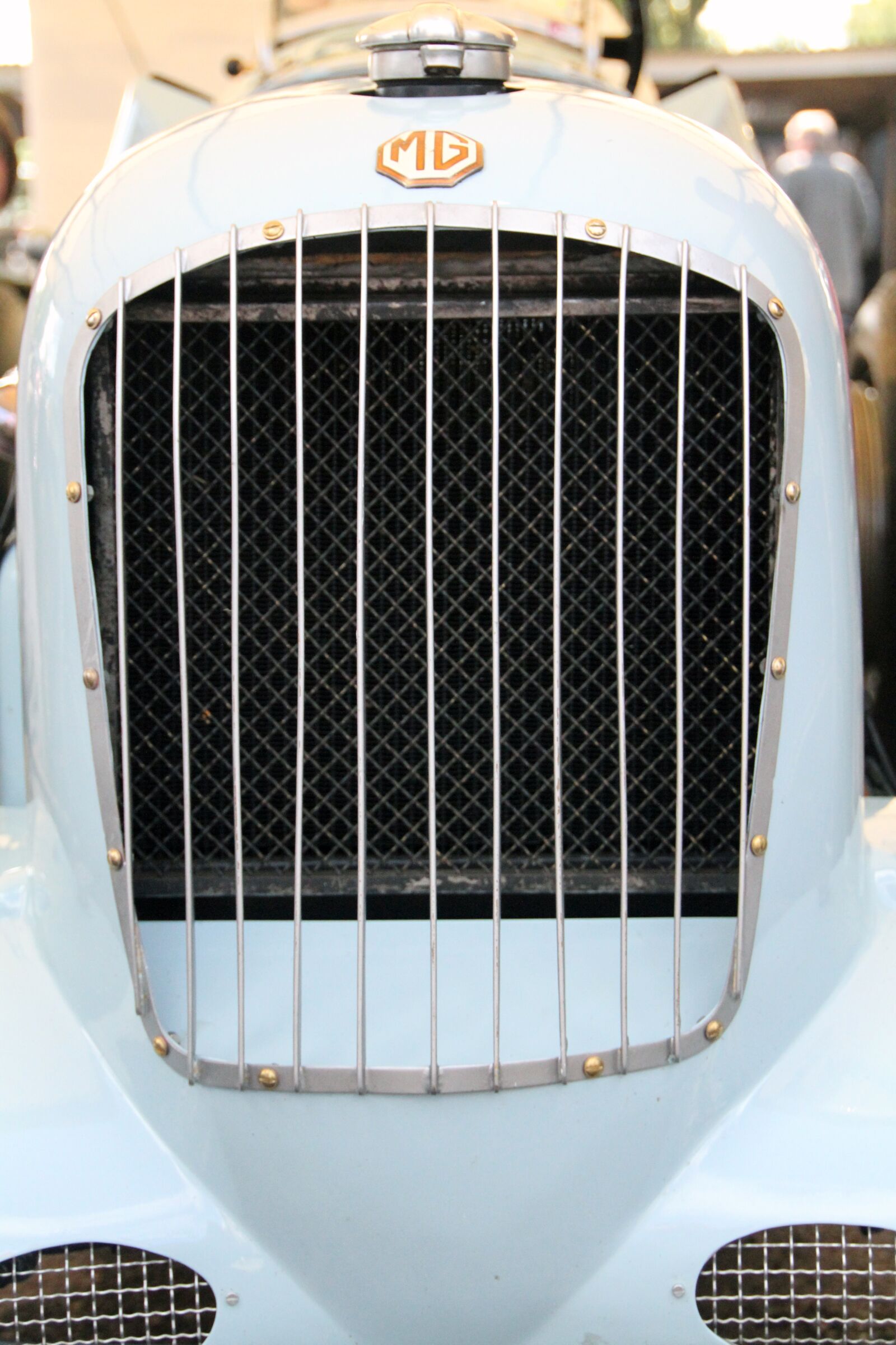 Canon EOS 7D sample photo. Radiator grill, mg, goodwood photography
