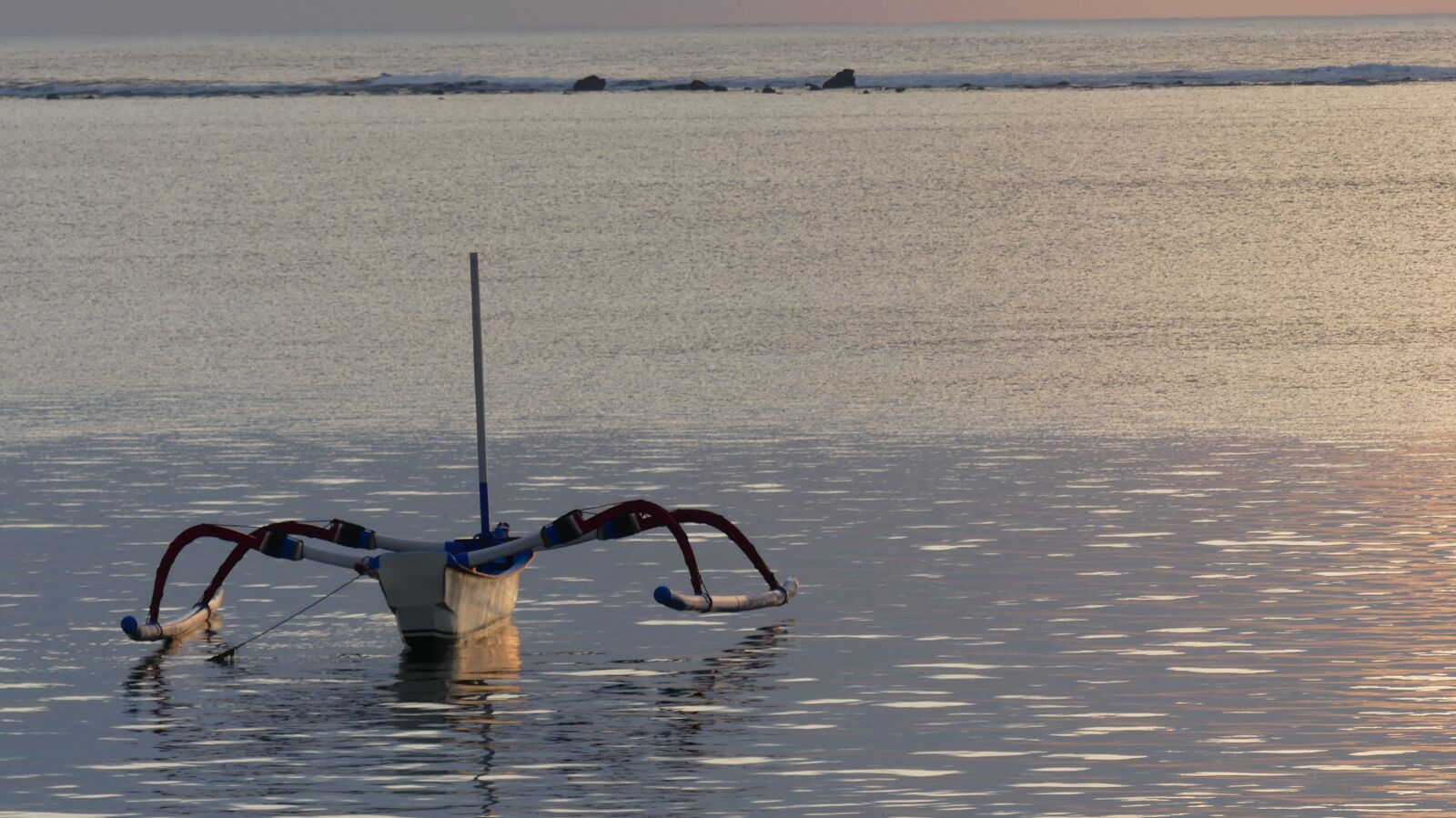 Panasonic Lumix DMC-FZ300 sample photo. Boat, sunrise, bali photography