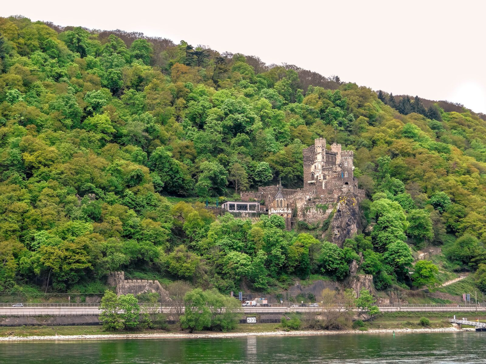 Sony DSC-HX200V sample photo. Castle rhine stone, castle photography