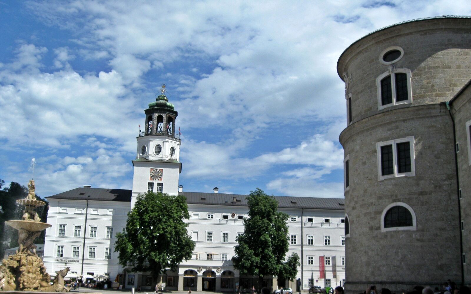 Canon PowerShot A590 IS sample photo. Salzburg, square, tower photography