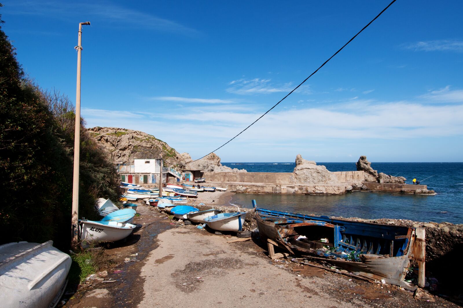 Nikon D90 sample photo. Port, ain-taya, algeria photography