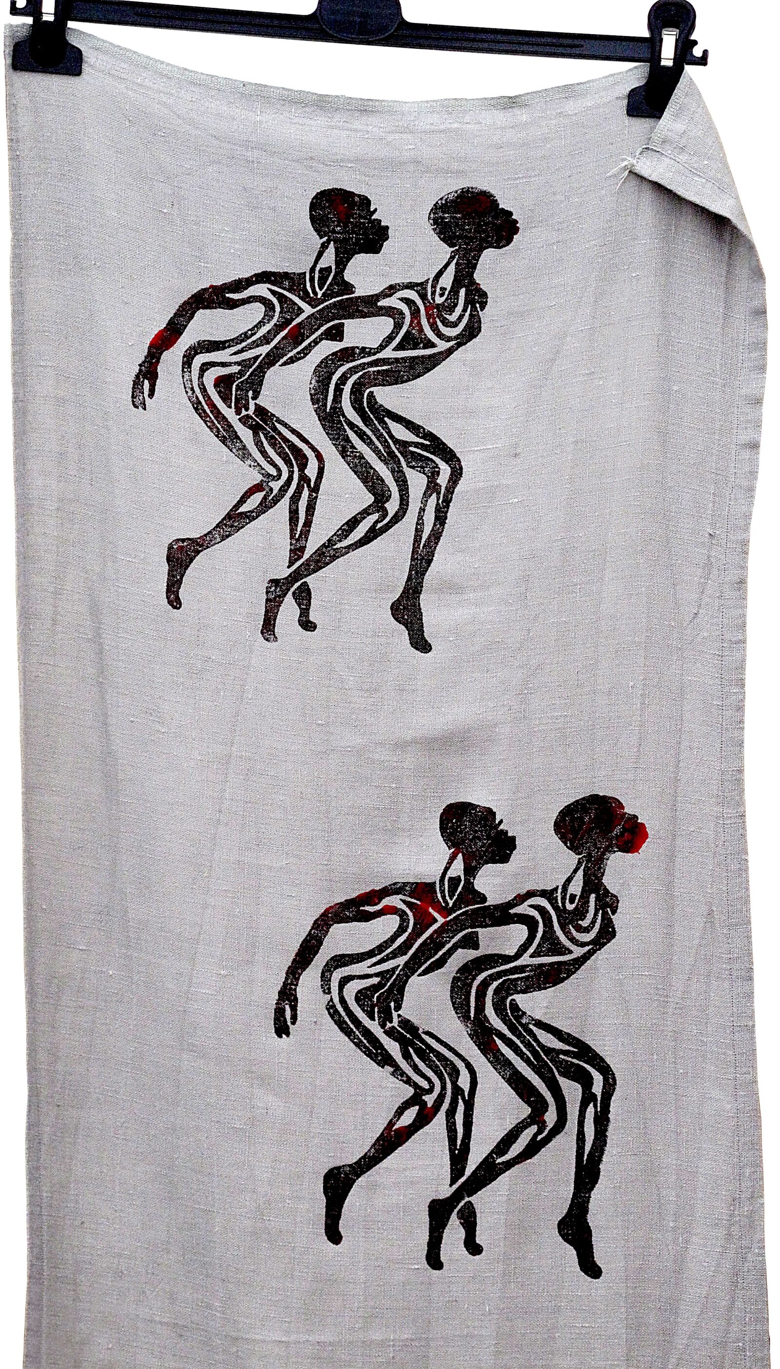 Canon PowerShot G12 sample photo. African, scarf, canvas photography