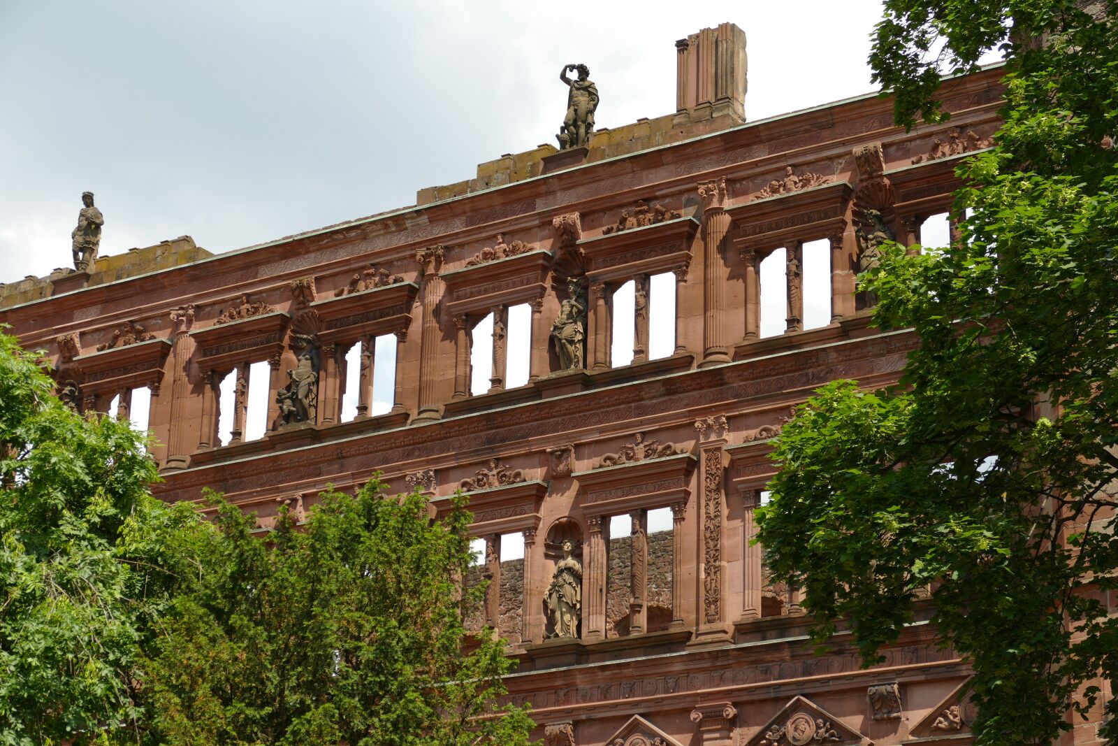 Panasonic Lumix DMC-FZ1000 sample photo. Schloss heidelberg, germany, ruin photography