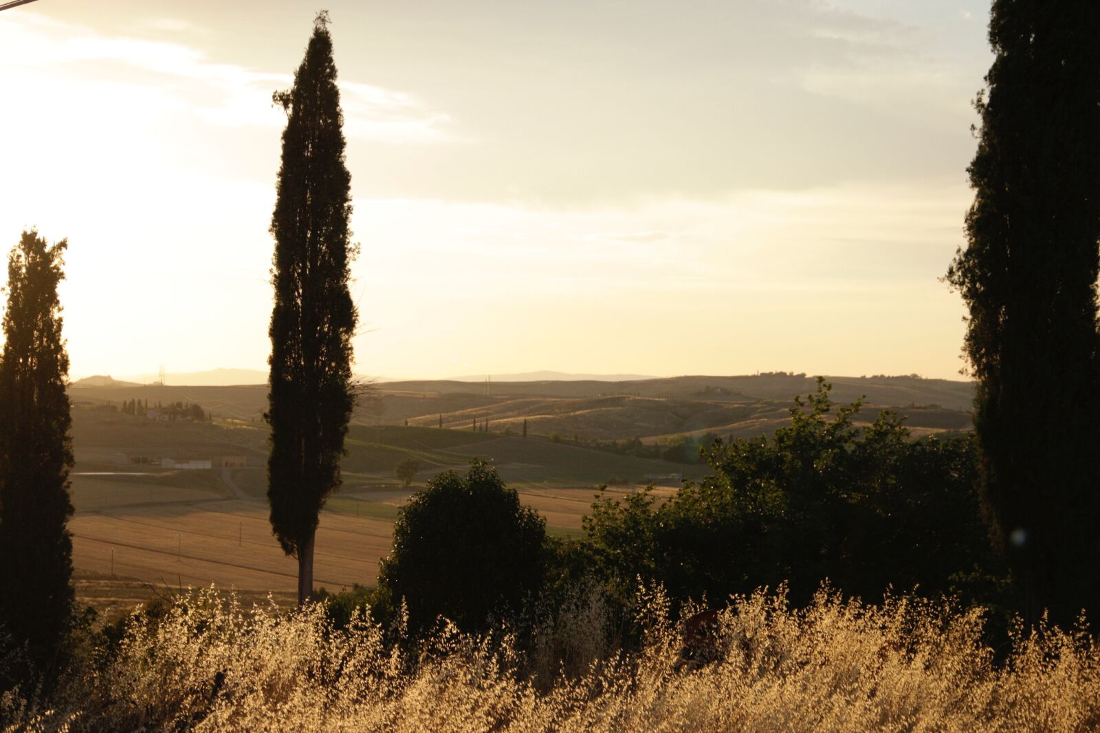 Canon EOS 40D sample photo. Tuscany, sunset, italy photography