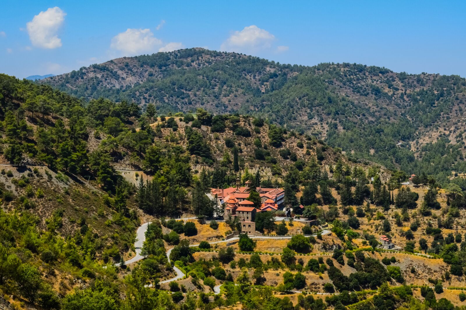 Nikon D3300 sample photo. Mountains, monastery, landscape photography
