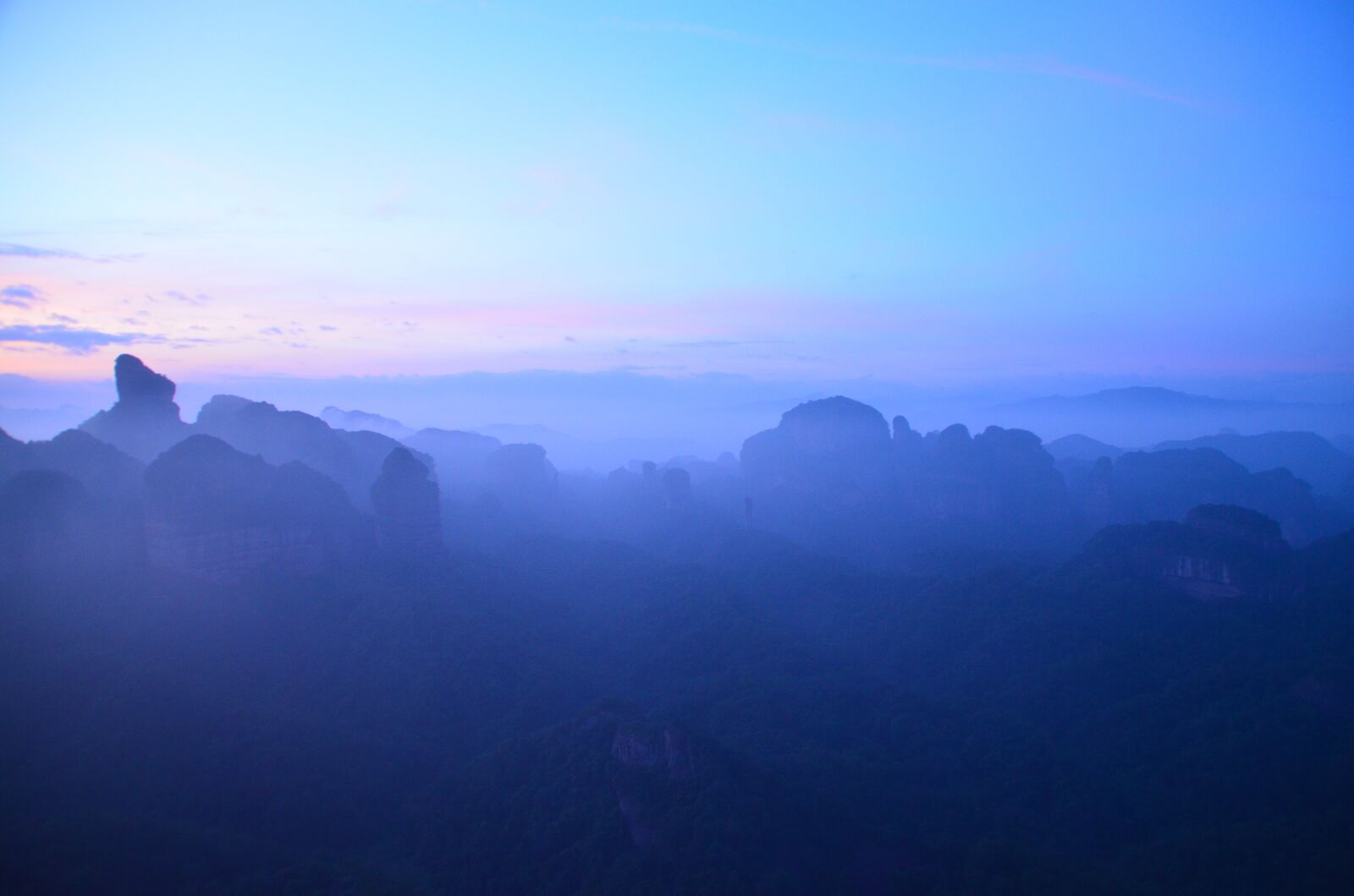 Nikon D5100 sample photo. Danxia mountain, sunrise, views photography