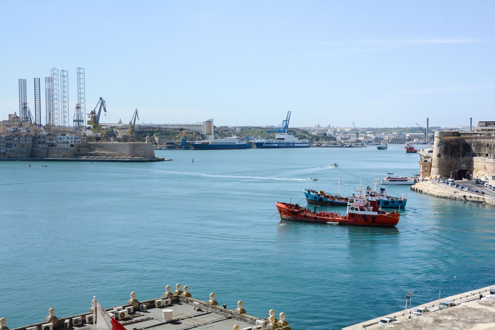 Nikon D7100 sample photo. Port, ship, malta photography
