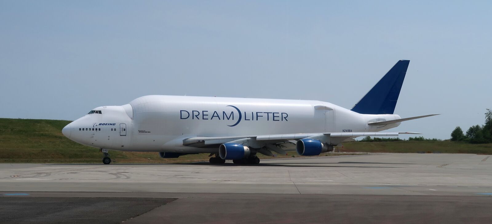 Canon PowerShot G7 X Mark II sample photo. Dreamlifter, boeing, aviation photography