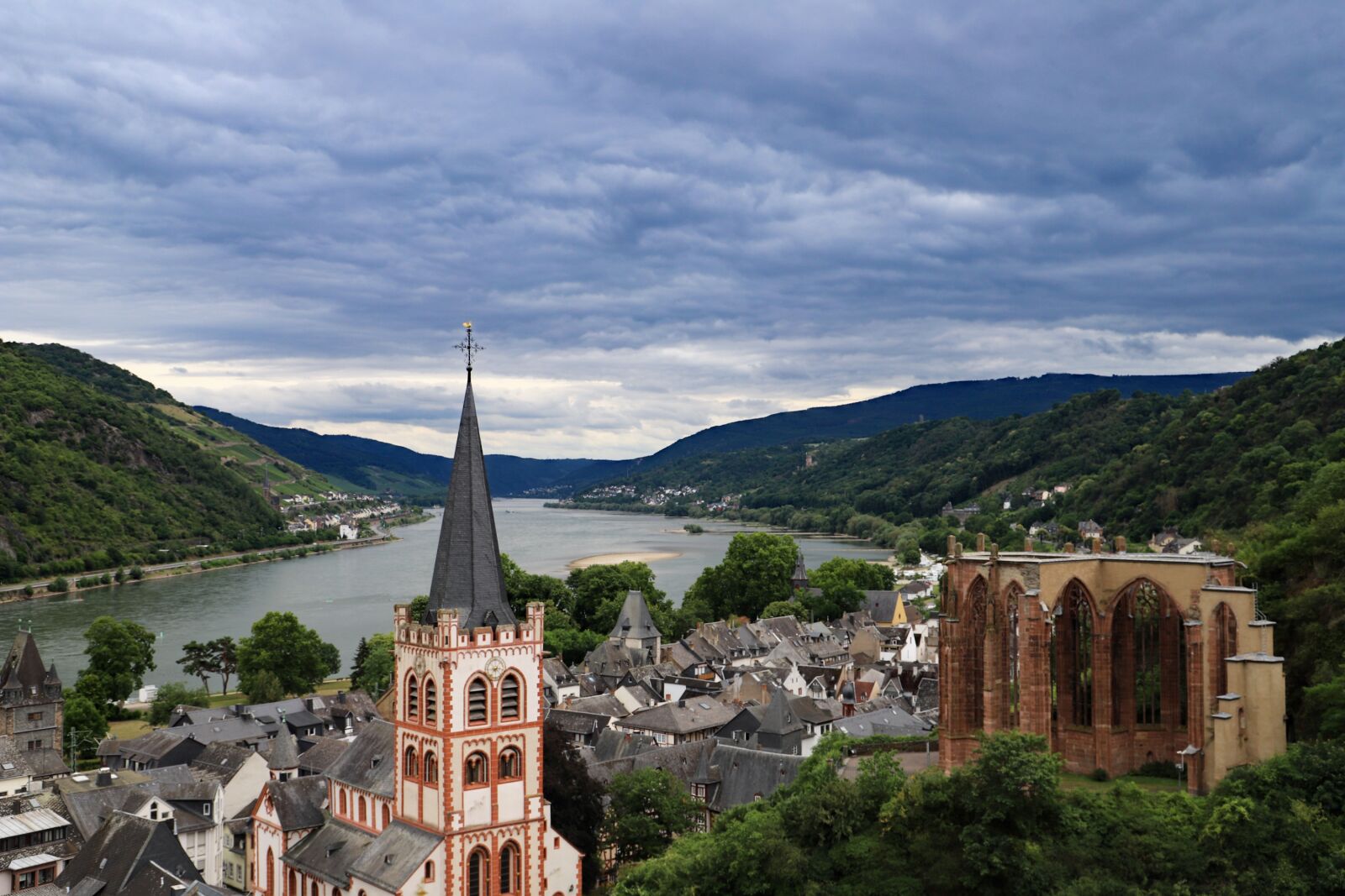 Canon EF 24-105mm F3.5-5.6 IS STM sample photo. Rhine, bacharach, rhine valley photography