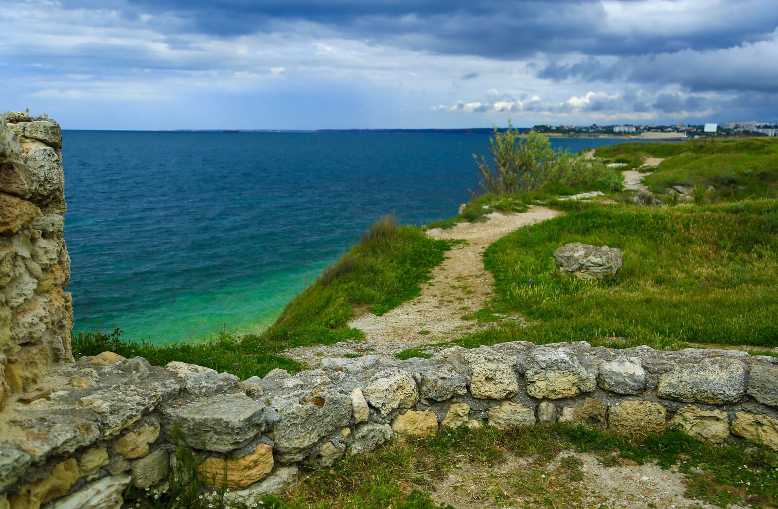 Canon EF 24-105mm F4L IS USM sample photo. Sea, black sea, crimea photography