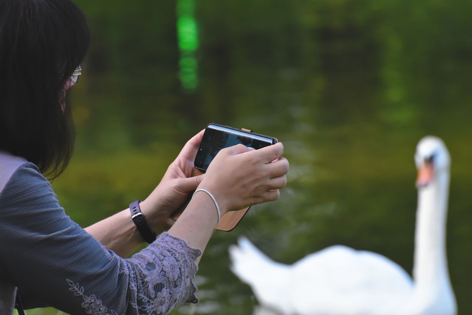 Nikon D7200 sample photo. Woman, lake, photograph photography