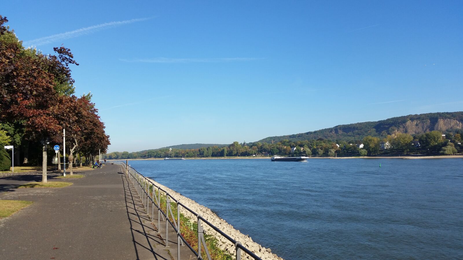 Samsung Galaxy S5 sample photo. Bonn, rhine, bank photography
